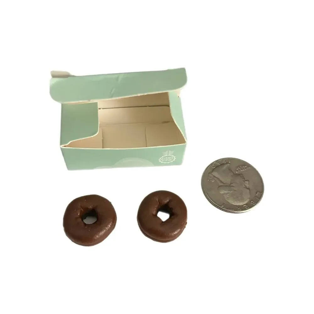 MGA Miniverse Make It Mini Mini Box of Chocolate Donuts New
